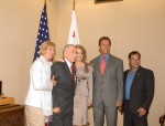 "Joe Weider Day", "Joe Weider", "Sacramento", "Betty Weider", "Governor Arnold Schwarzenegger", "Joe Weider Day", Joe Weider", "Betty Weider", "Governor Arnold Schwarzenegger","Sylvester Stallone", "Dave Draper", "Franco Columbu", "Frank Zane", "Sacramento"