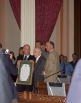 "Joe Weider Day", "Joe Weider", "Sacramento", "Betty Weider", "Governor Arnold Schwarzenegger", "Joe Weider Day", Joe Weider", "Betty Weider", "Governor Arnold Schwarzenegger","Sylvester Stallone", "Dave Draper", "Franco Columbu", "Frank Zane", "Sacramento"