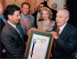 "Joe Weider Day", "Joe Weider", "Sacramento", "Betty Weider", "Governor Arnold Schwarzenegger", "Joe Weider Day", Joe Weider", "Betty Weider", "Governor Arnold Schwarzenegger","Sylvester Stallone", "Dave Draper", "Franco Columbu", "Frank Zane", "Sacramento"