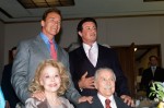 "Joe Weider Day", "Joe Weider", "Sacramento", "Betty Weider", "Governor Arnold Schwarzenegger", "Joe Weider Day", Joe Weider", "Betty Weider", "Governor Arnold Schwarzenegger","Sylvester Stallone", "Dave Draper", "Franco Columbu", "Frank Zane", "Sacramento"