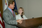 "Joe Weider Day", Joe Weider", "Betty Weider", "Governor Arnold Schwarzenegger","Sylvester Stallone", "Dave Draper", "Franco Columbu", "Frank Zane", "Sacramento"