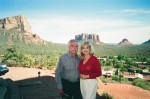 Betty and Joe Weider 35th Wedding Anniversary- L'Auberge de Sedona Arizona- April 1996