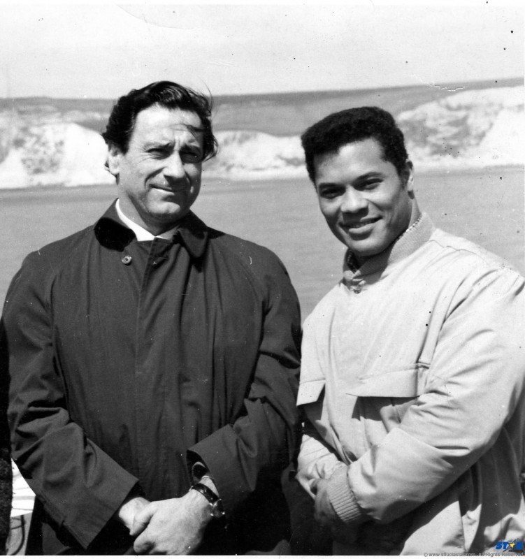 Rick Wayne and Joe Weider