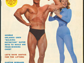 MUSCLE BUILDER - Billy Hill -Betty Weider-May 1964-bodybuilding.... muscle....fitness...vintage...historic...famous magazine cover...golden age