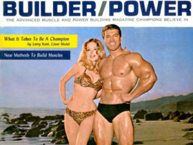 MUSCLE BUILDER POWER - Betty Weider and Larry Scott-June 1969-bodybuilding.... muscle....fitness...vintage...historic...famous magazine cover...golden age